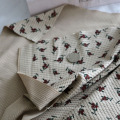 Fashion Cotton Woven Waffle Fabric